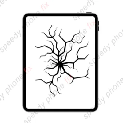 iPad skärm med LCD & glas byte