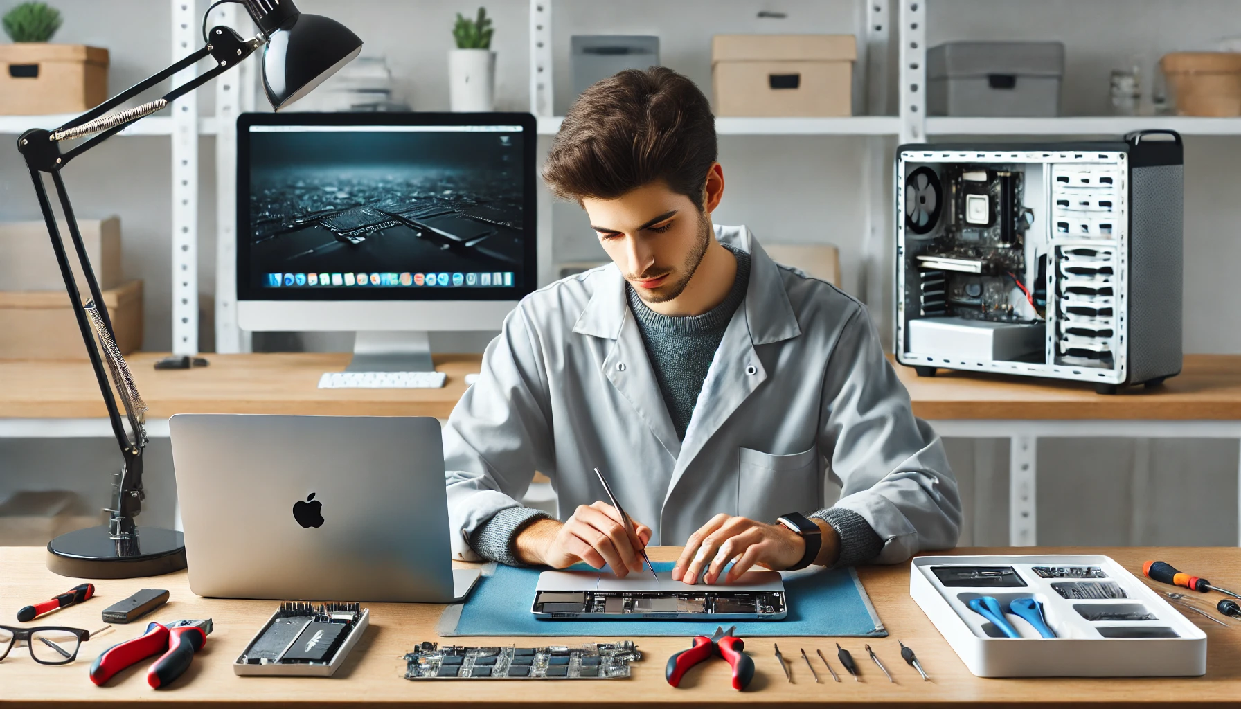 Reparation och Service av MacBook och iMac i Lund.